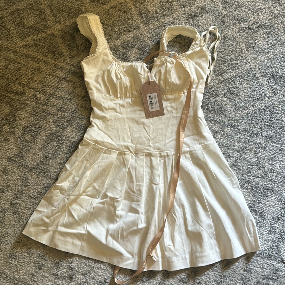 Meshki Donna Cotton Mini Dress - Picture 2 of 6